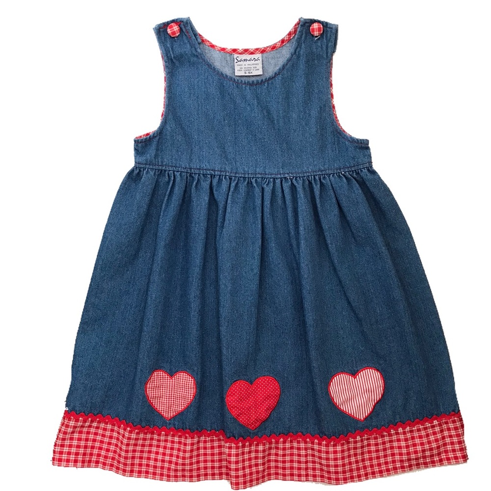 Denim Heart Jumper